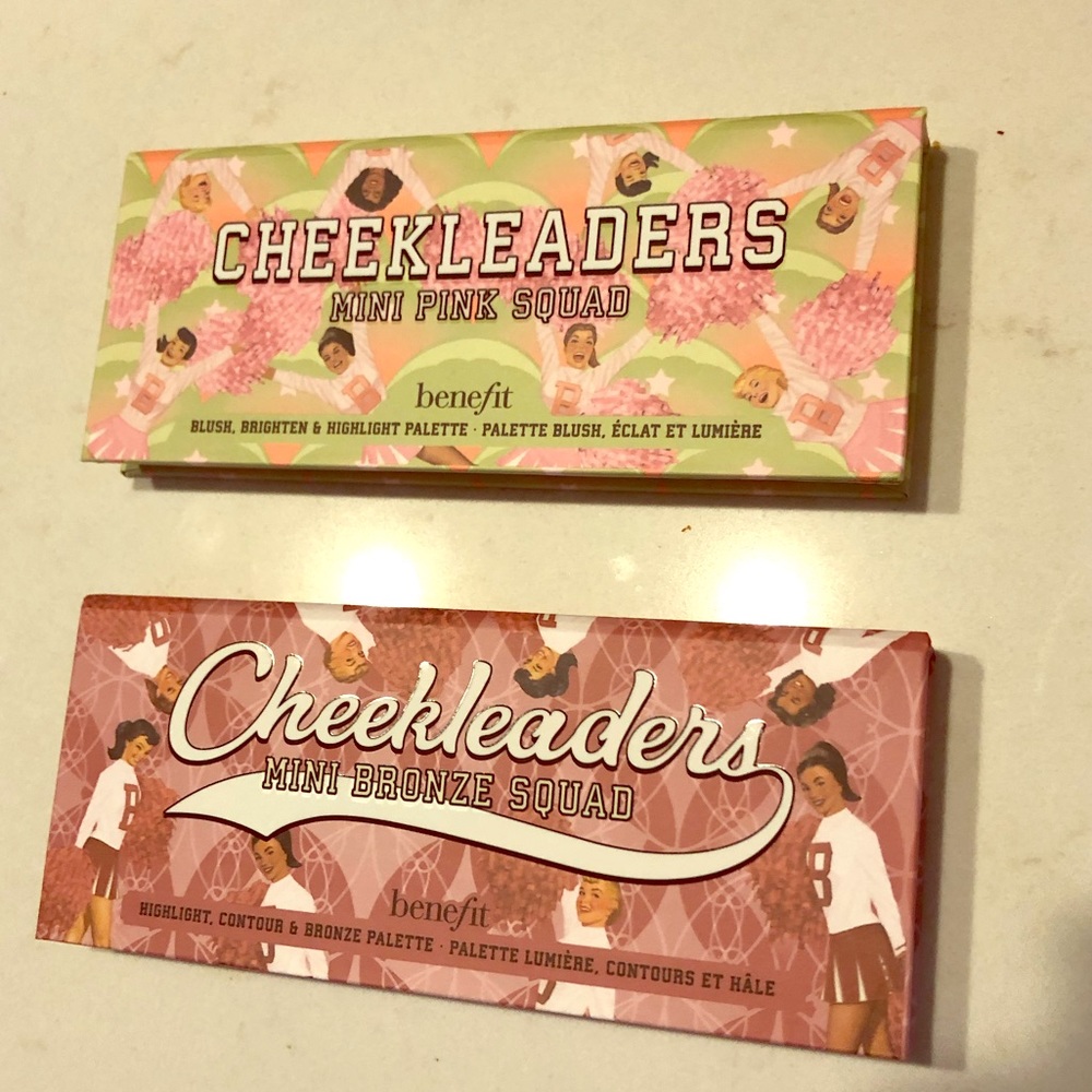 Benefit cheekleaders palettes